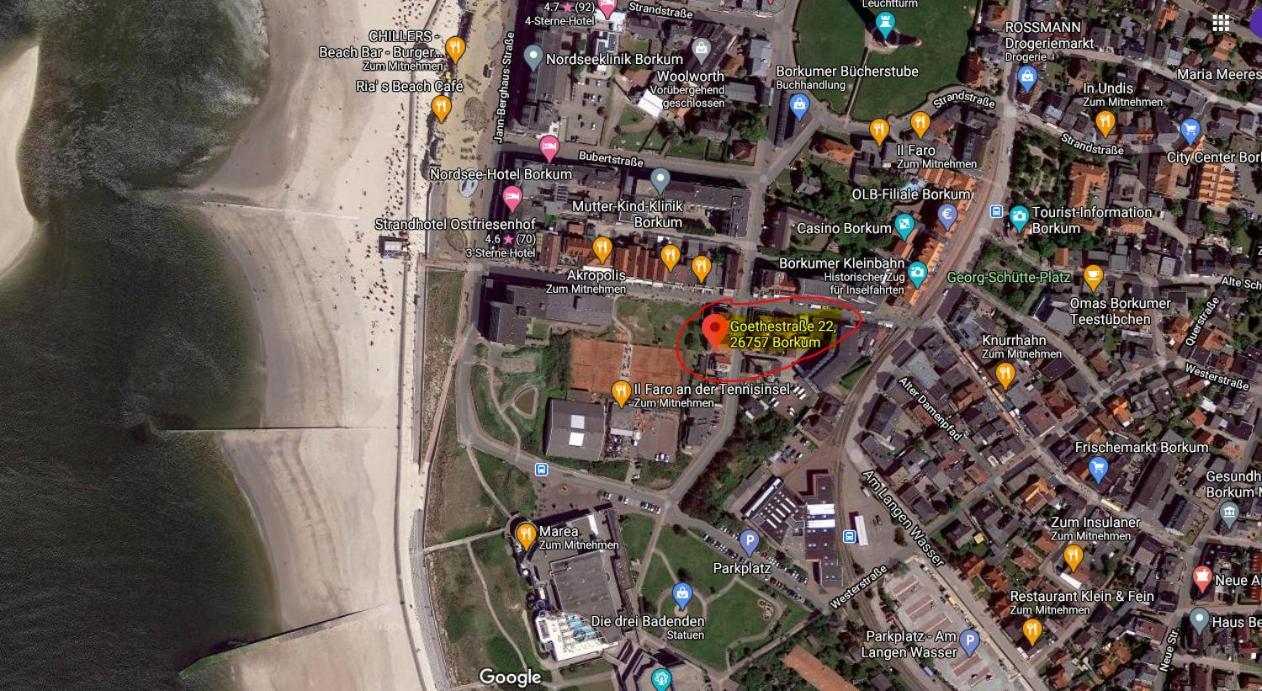 Haus Kleeblatt Apartamento Borkum Exterior foto